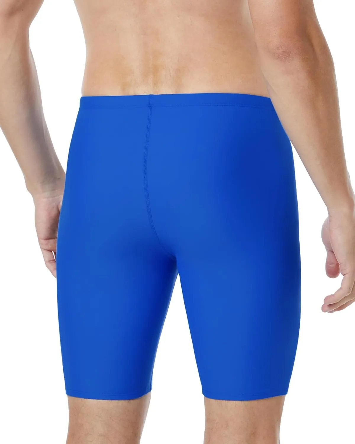 Runhit Men's Swim Jammers Competitive Swim Racing Team Swimsuit Quick Dry Athletic Swimming Shorts UPF 50 