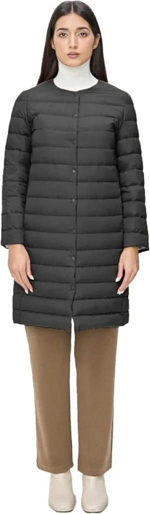 SDEER Women's Lightweight Packable Goose Down Jacket Winter Short Down Jacket Warm Coat Outwear for Snow Ski Hiking