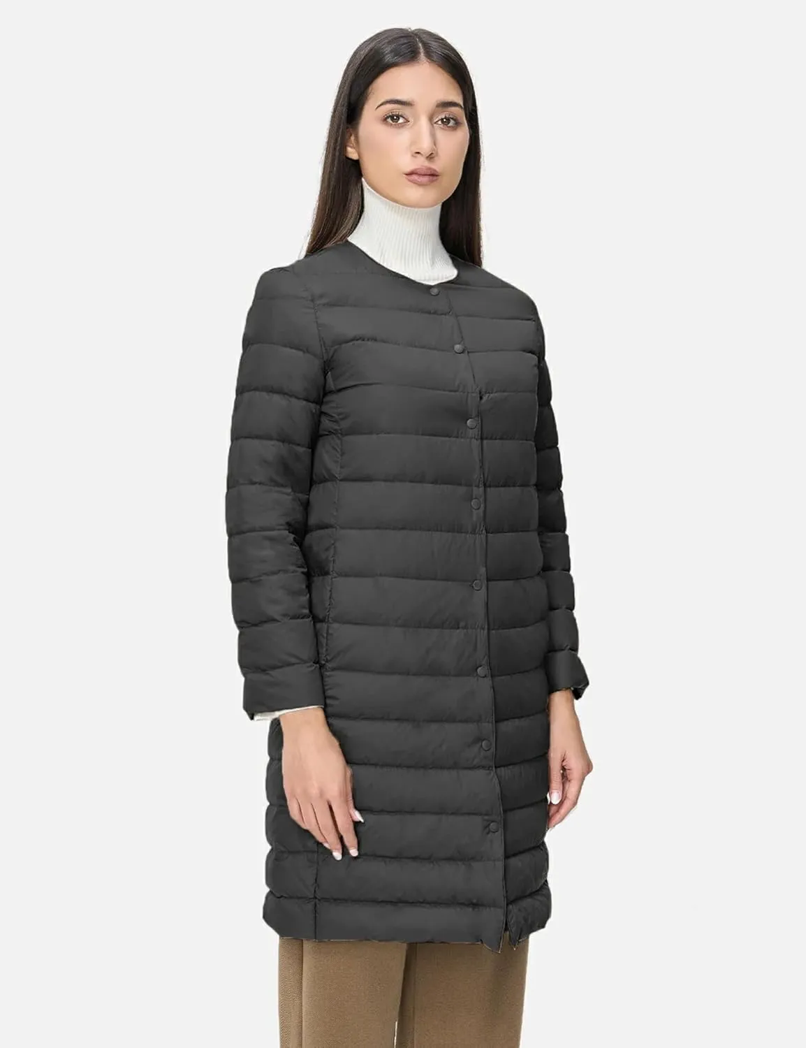 SDEER Women's Lightweight Packable Goose Down Jacket Winter Short Down Jacket Warm Coat Outwear for Snow Ski Hiking