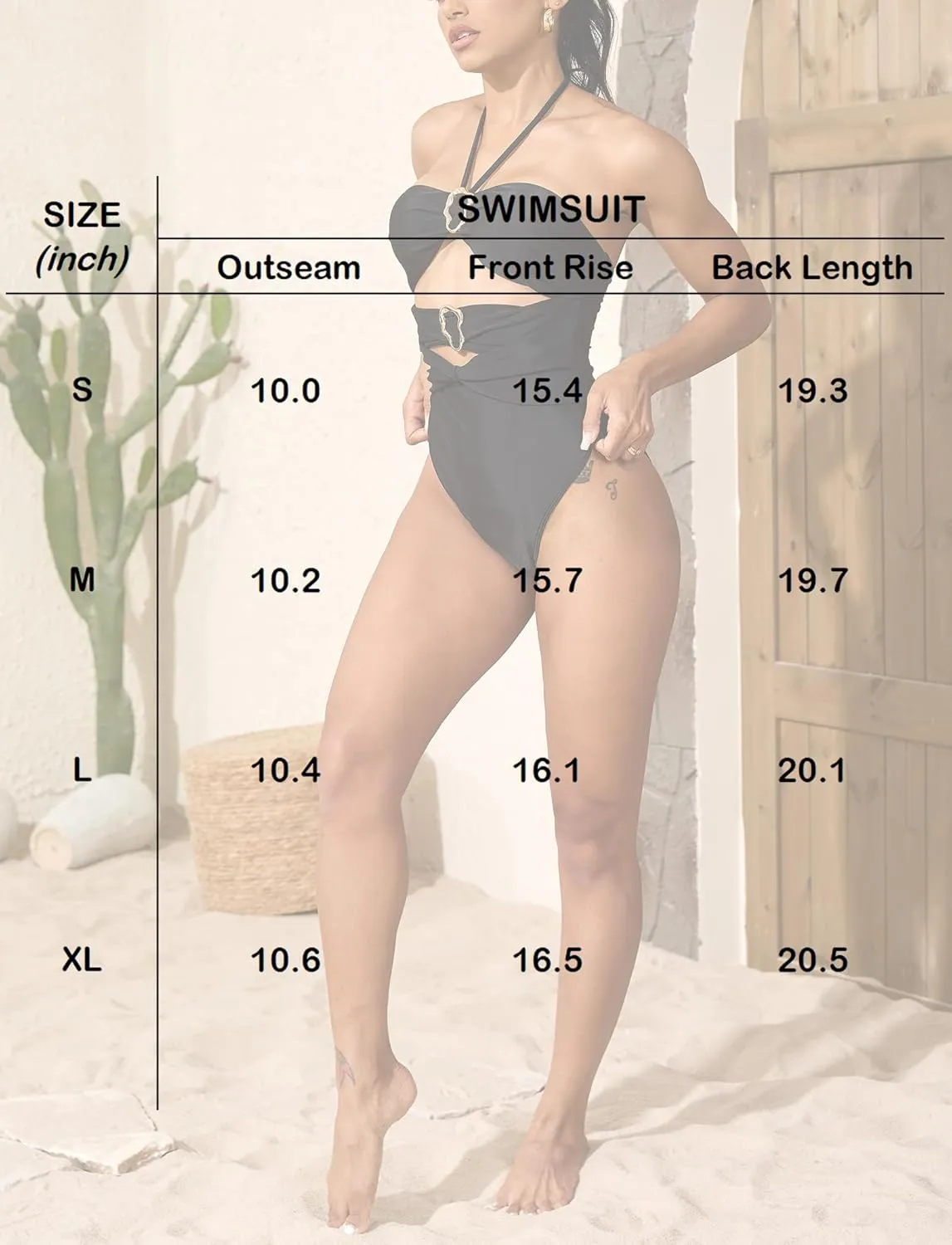 Sexy Cut Out One Piece Swimsuit for Women Tummy Control Halter Swim Suits Beach Bandeau Bikini Swimwear Bathing Suit