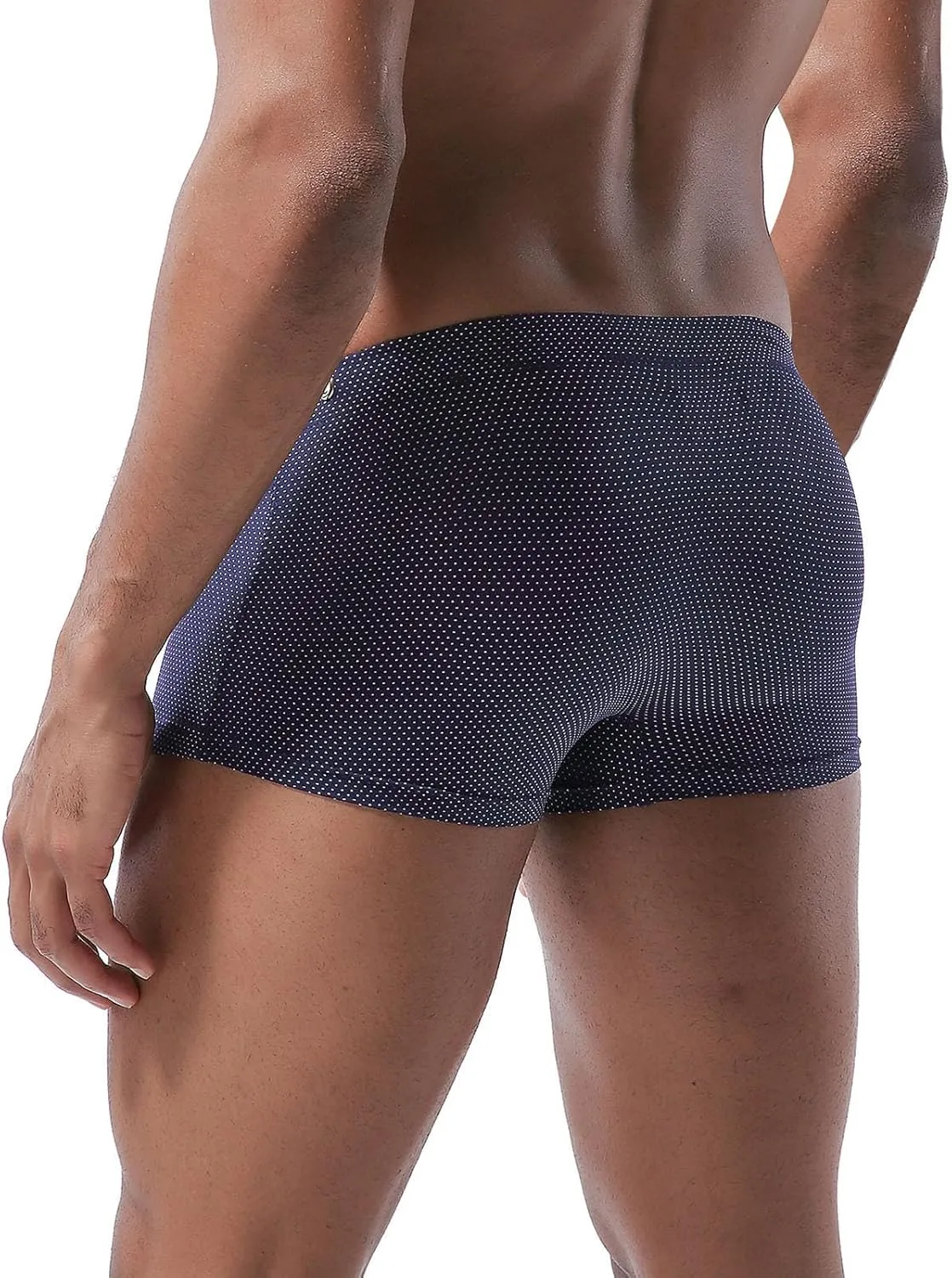 Sexy Swimwear Men's Swimsuits Swim Board Surf Boxer Briefs Trunks Shorts Low Waist Drawstring Tropical Swimming Trunks 1