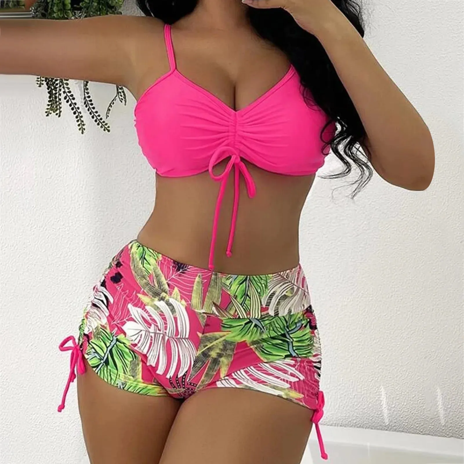 Sexy Two Piece Tankinis Push Up Beach Wear