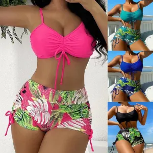 Sexy Two Piece Tankinis Push Up Beach Wear