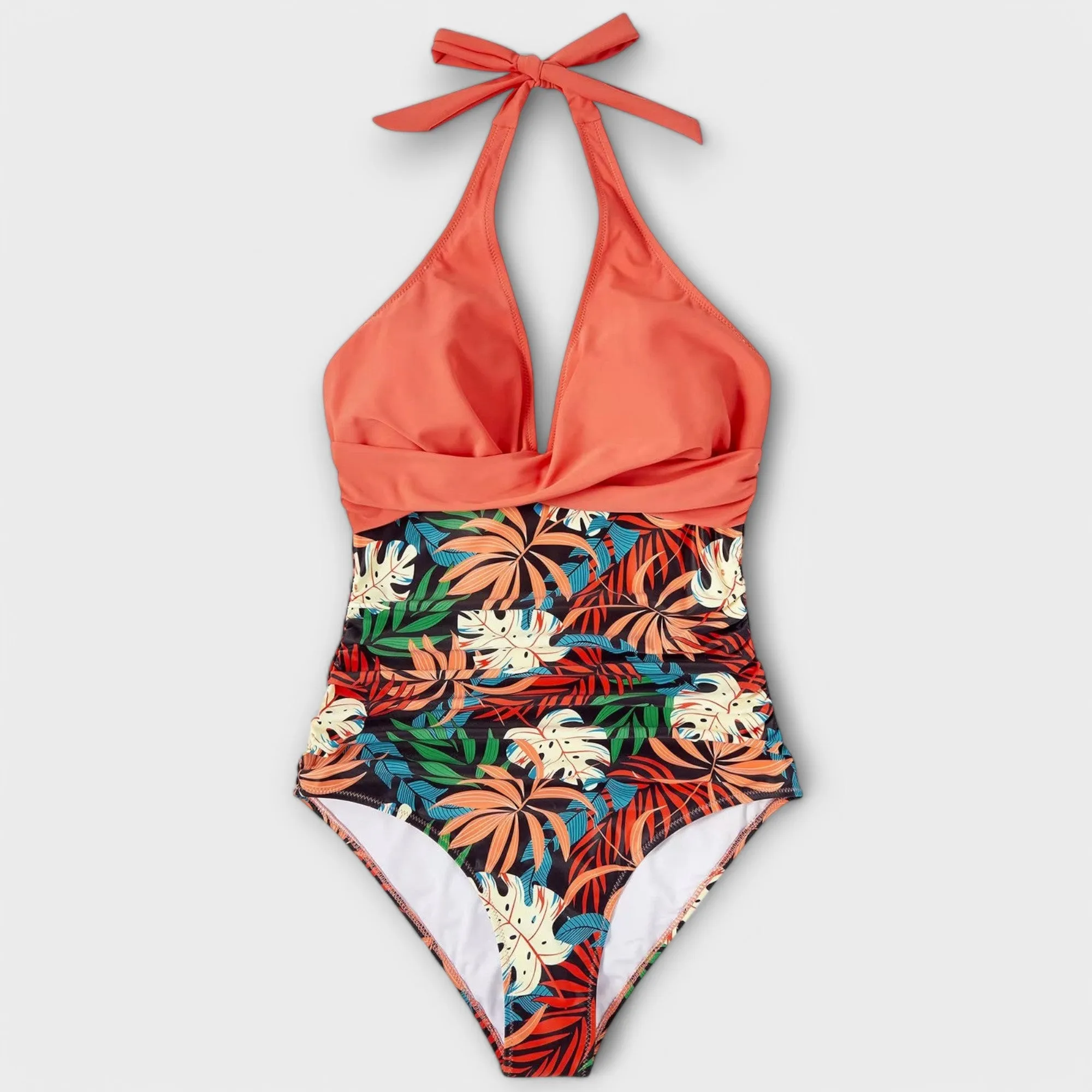 Sienna Sculpting Halter Swimsuit