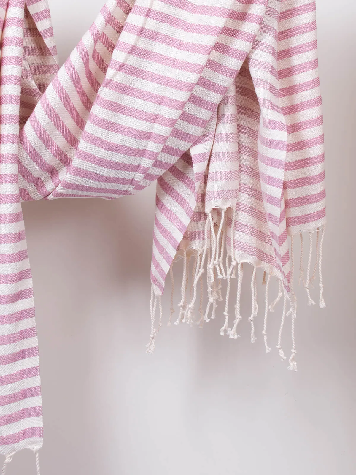 Sorrento Hammam Towel, Vintage Pink