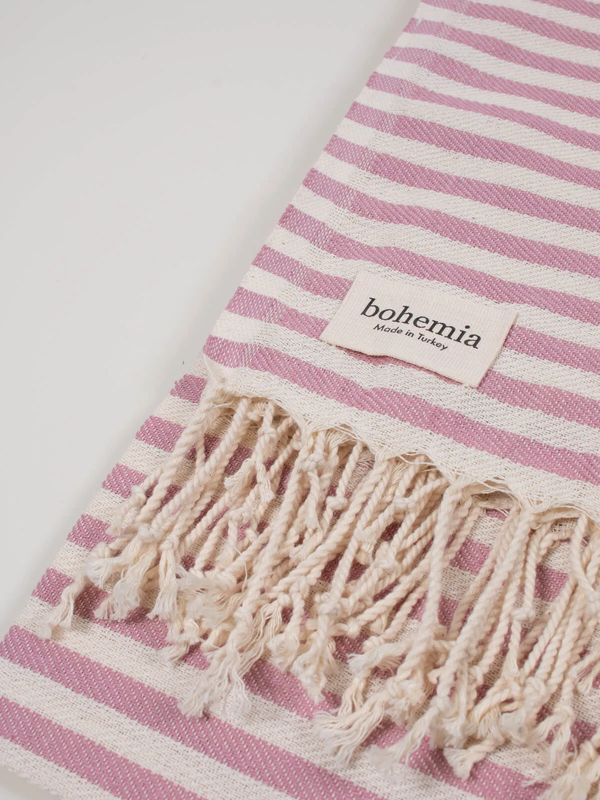 Sorrento Hammam Towel, Vintage Pink