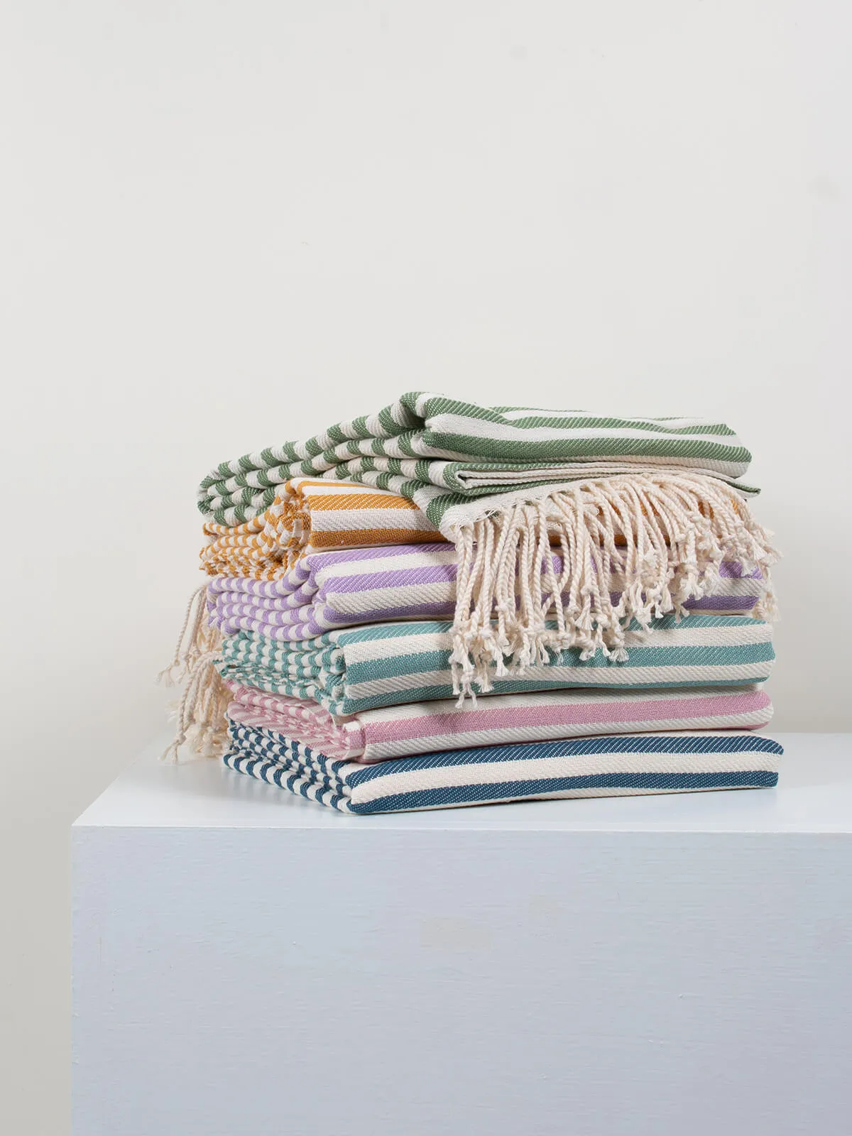 Sorrento Hammam Towel, Vintage Pink