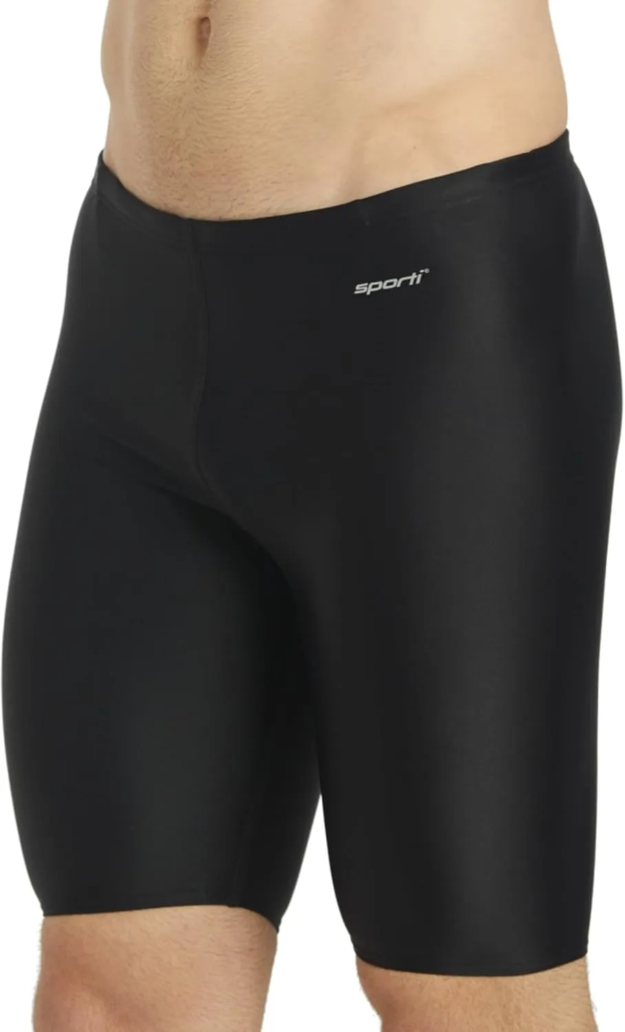 Sporti Men's Athletic Swimwear Jammers, Multi Solid Color - Racing & Training Swimsuit Jammers for Men, Durable Long Lasting