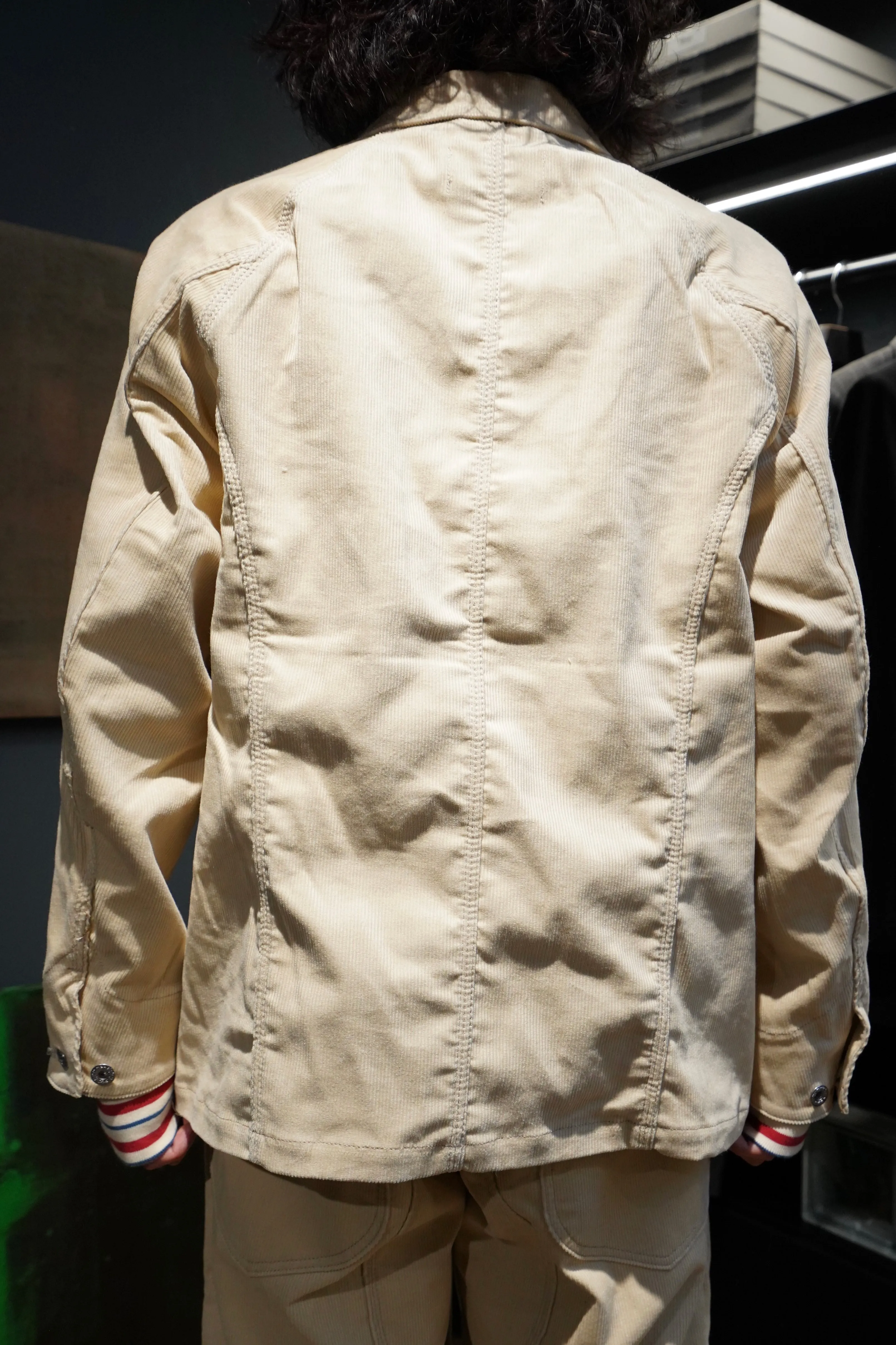 SUGARHILL CORDUROY COVERALL (IVORY WHITE)