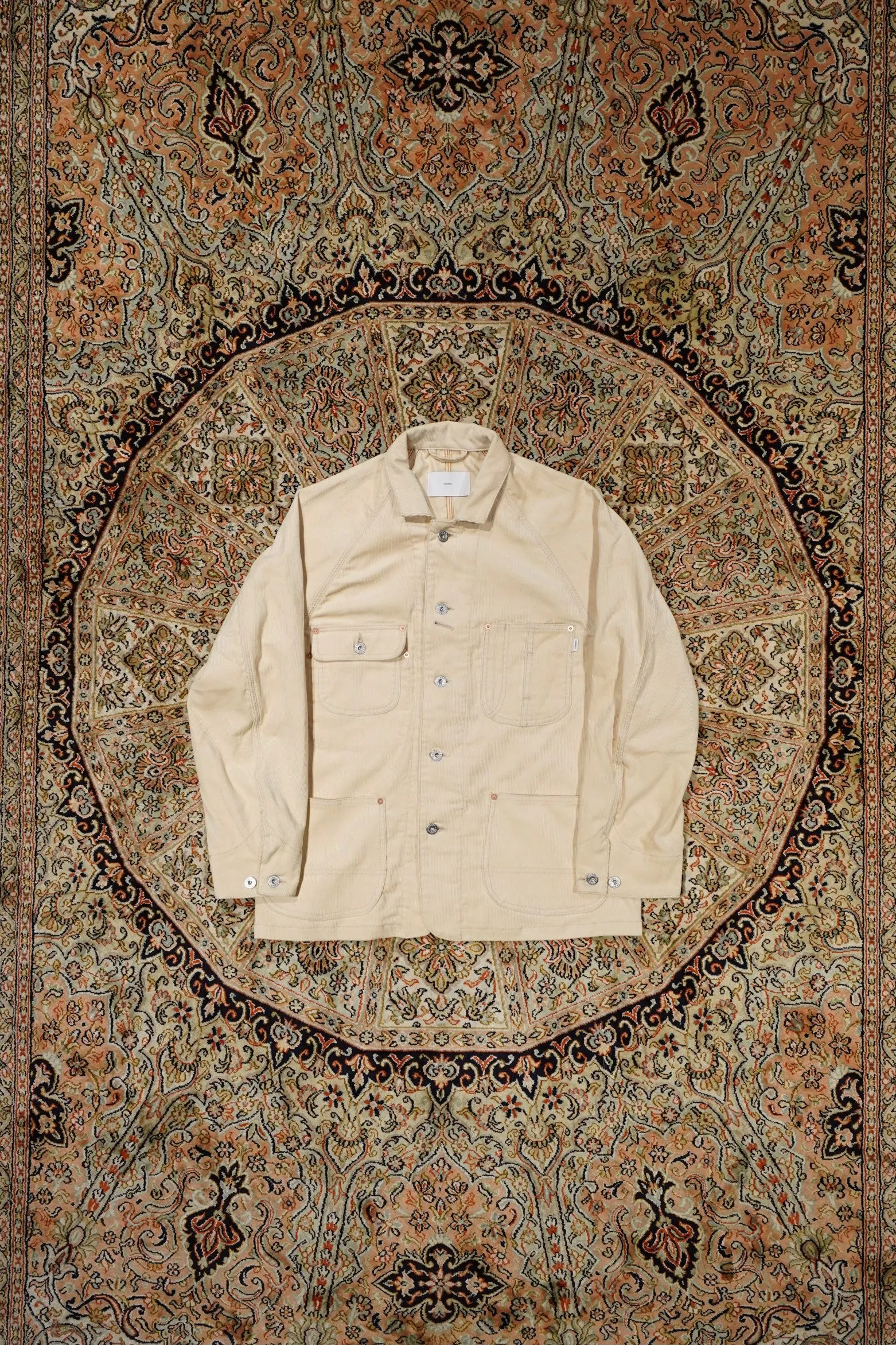 SUGARHILL CORDUROY COVERALL (IVORY WHITE)