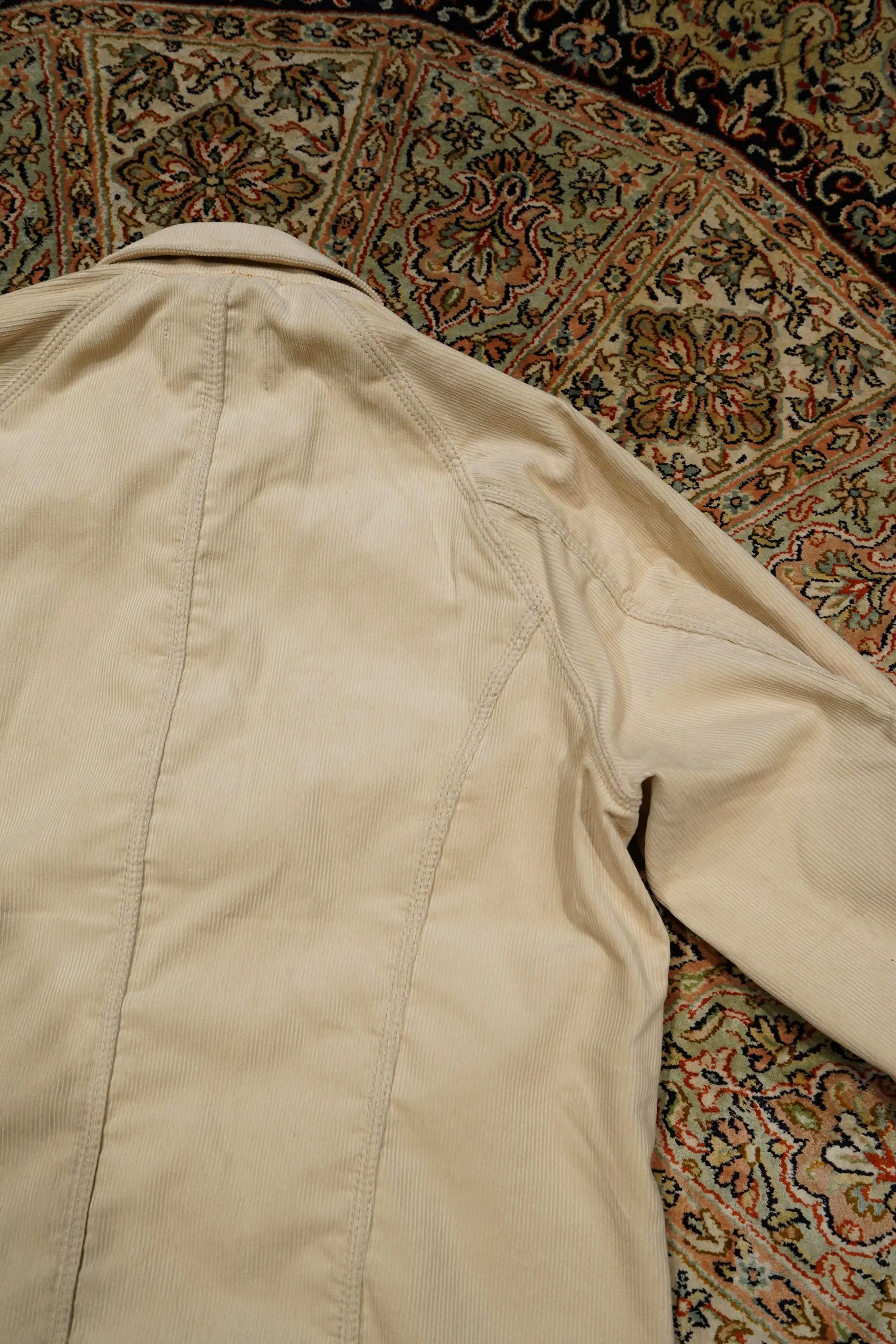 SUGARHILL CORDUROY COVERALL (IVORY WHITE)