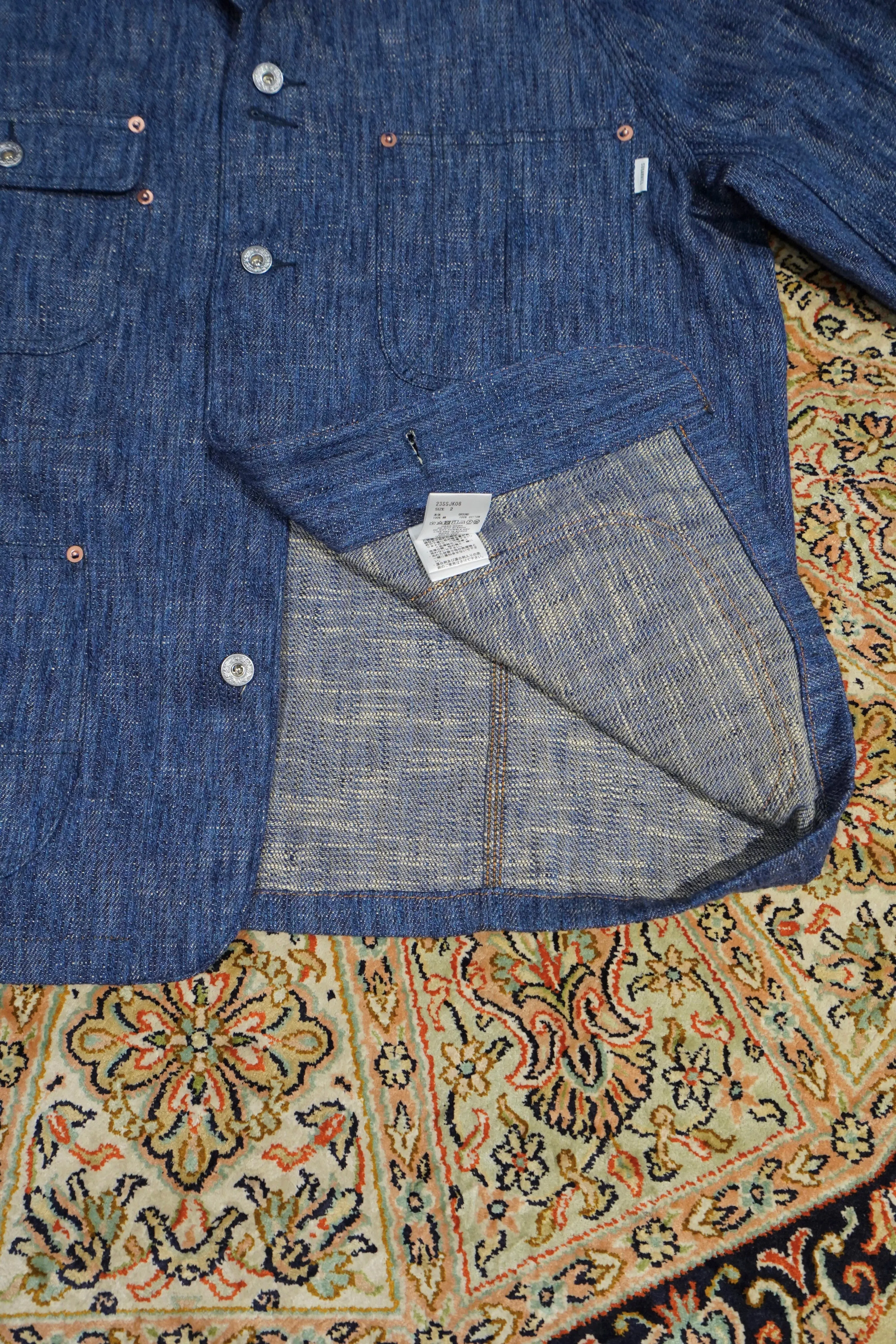 SUGARHILL SLUB DENIM COVERALL (INDIGO)