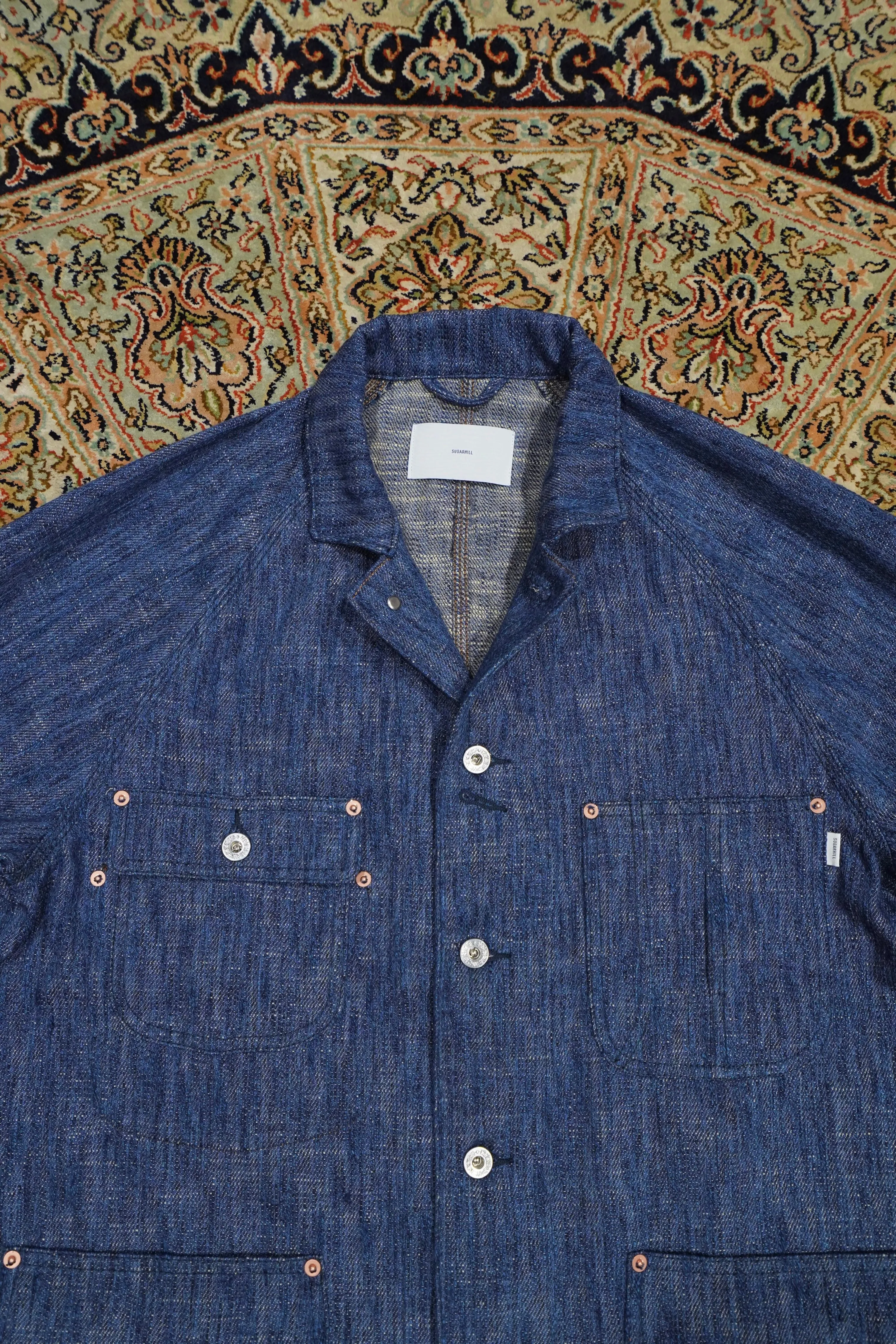 SUGARHILL SLUB DENIM COVERALL (INDIGO)