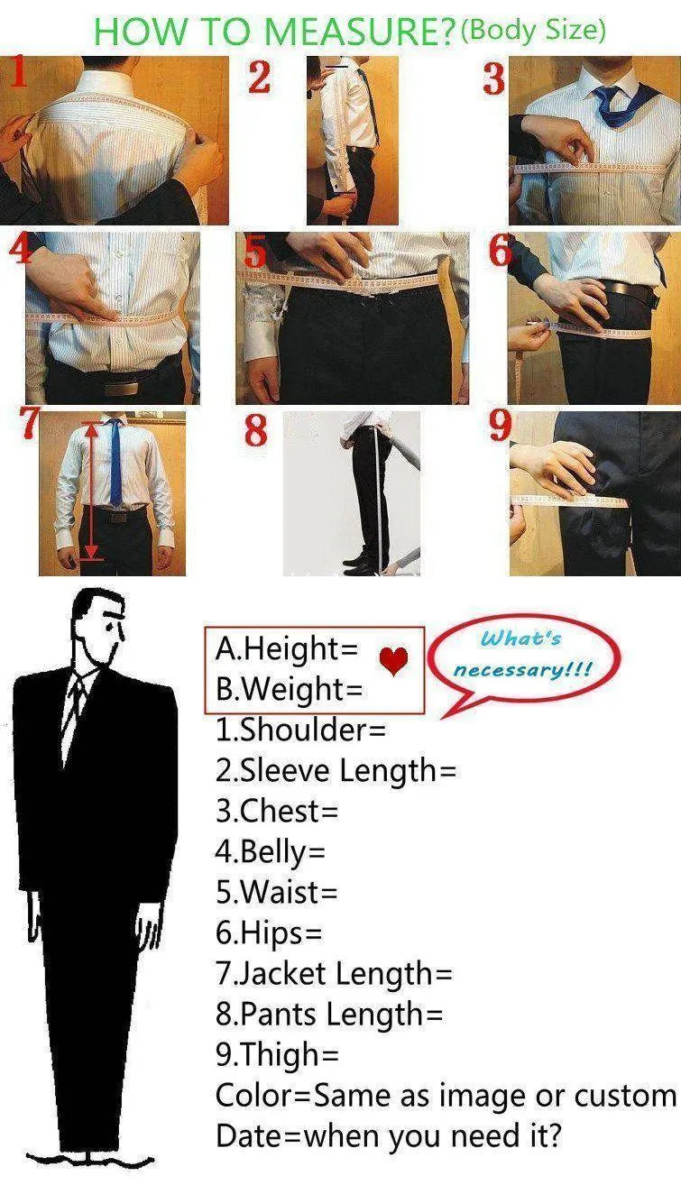 Suit Men's Wedding Suit, Elegant Slim Fit Bespoke Suit