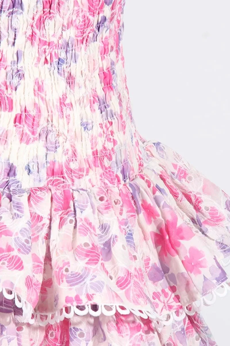 Summer Icon Graceful Strapless Mini Dress