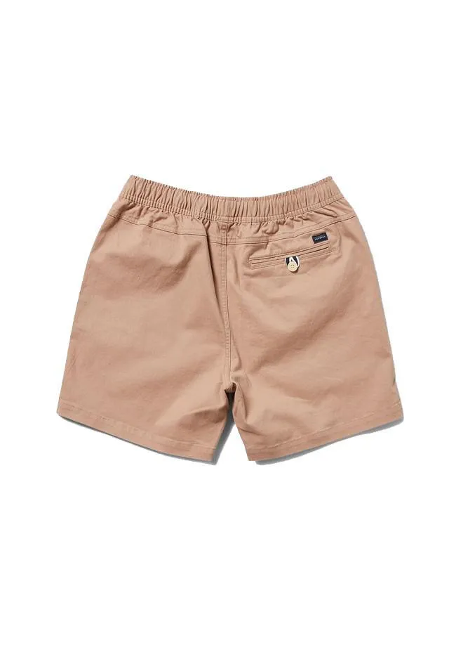 THE ACADEMY BRAND VOLLEY SHORT - COFFEE