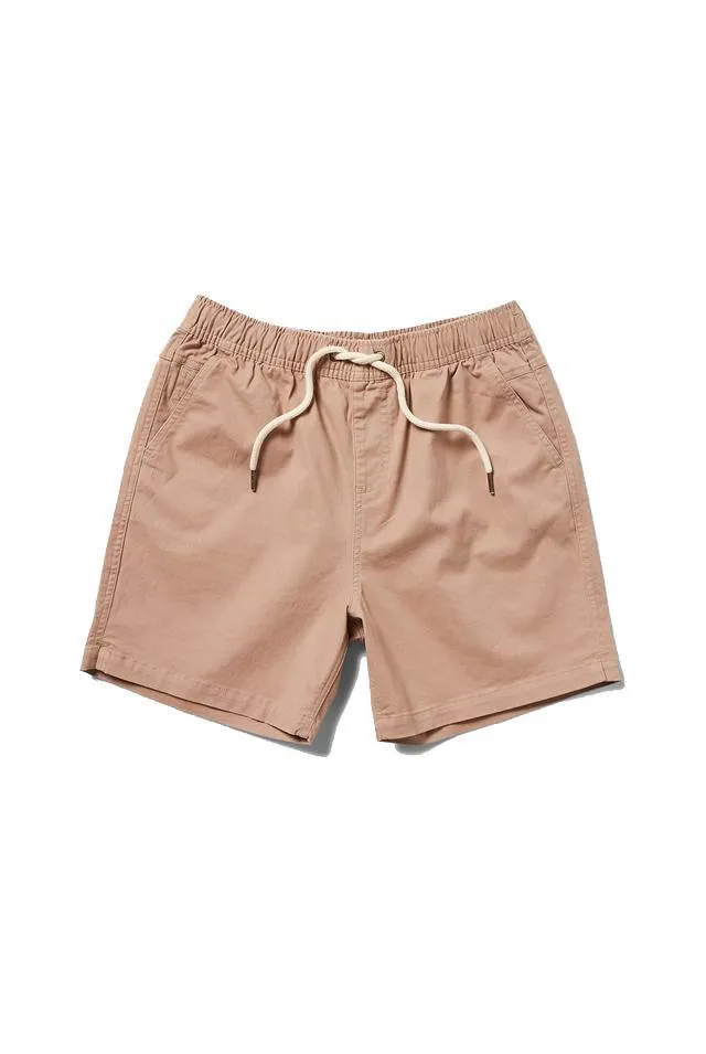 THE ACADEMY BRAND VOLLEY SHORT - COFFEE