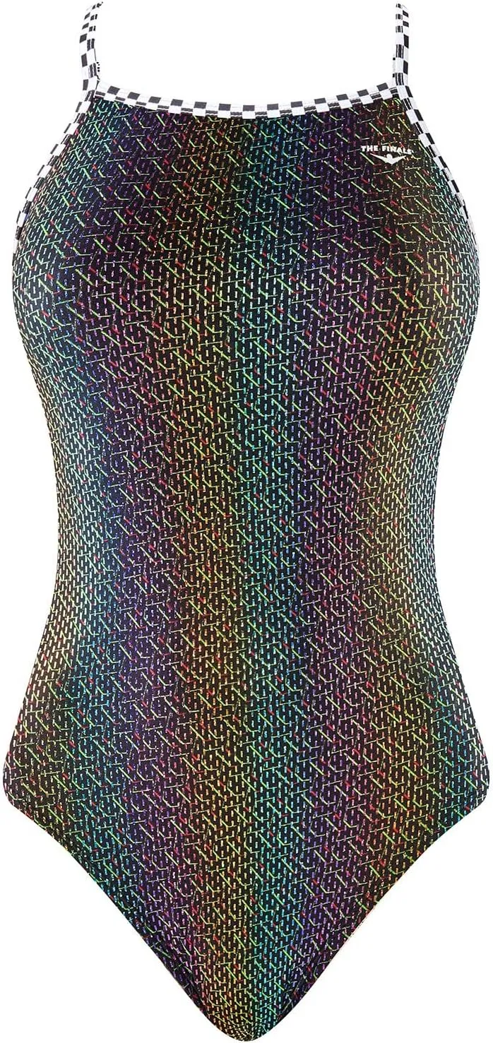 The Finals Flutterback Athletic One Piece Swimsuit