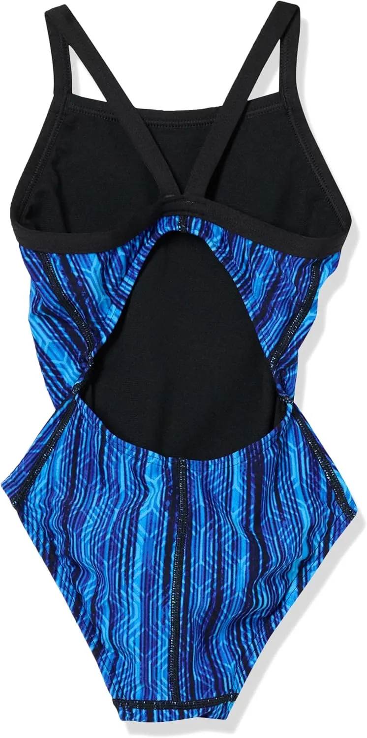 The Finals Girls' Butterfly Back Athletic One Piece Swimsuit