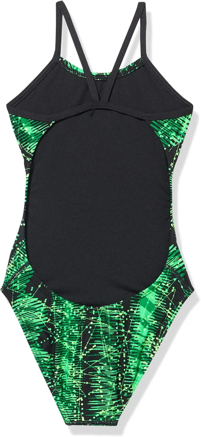 The Finals Girls' Swanback Athletic One Piece Swimsuit