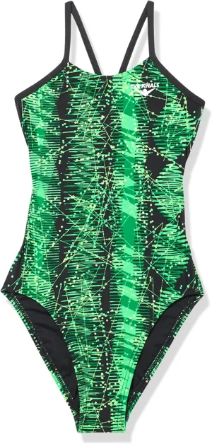 The Finals Girls' Swanback Athletic One Piece Swimsuit