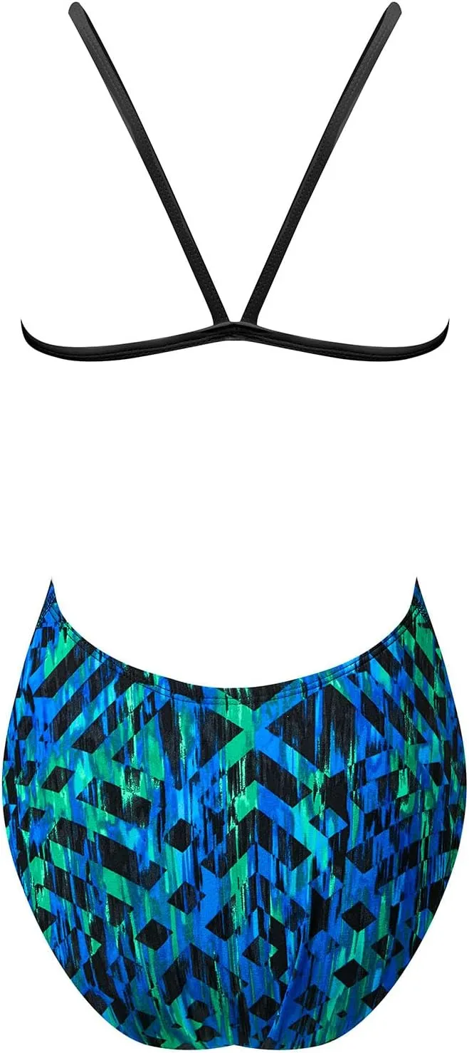 The Finals Girls' Swanback Athletic One Piece Swimsuit
