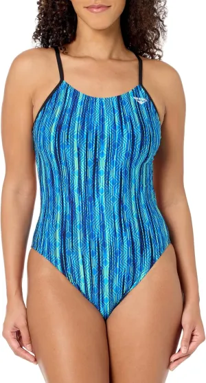 The Finals Women's Swanback Athletic One Piece Swimsuit