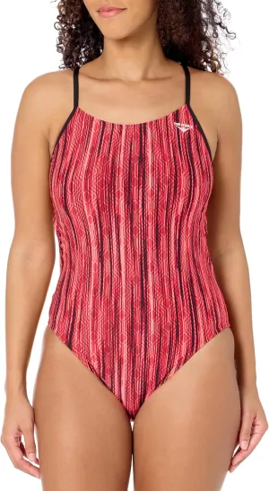The Finals Women's Swanback Athletic One Piece Swimsuit