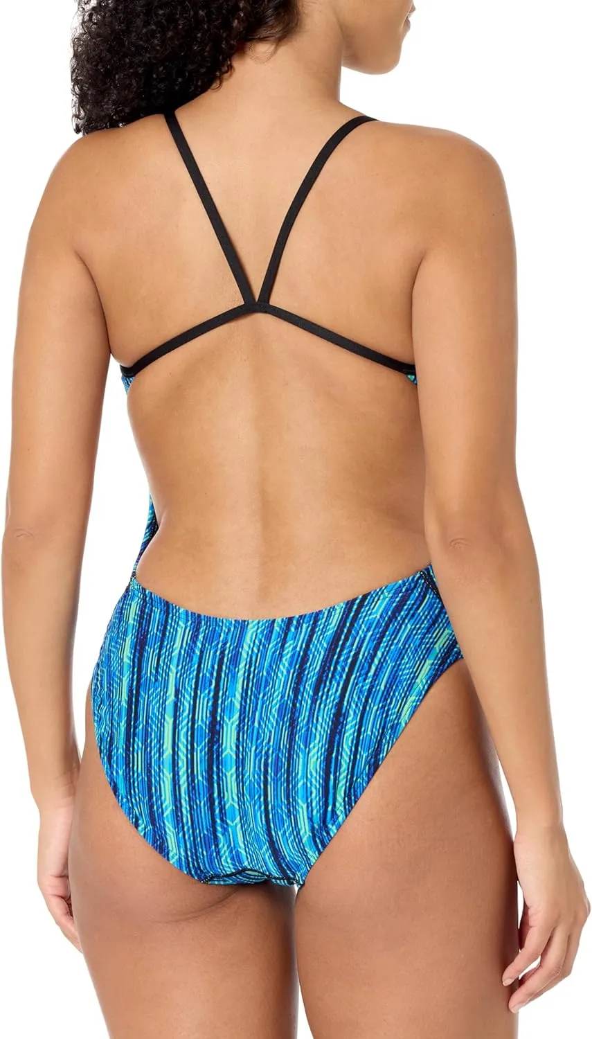 The Finals Women's Swanback Athletic One Piece Swimsuit