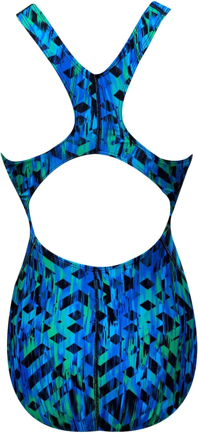 The Finals Women's Waveback Athletic One Piece Swimsuit
