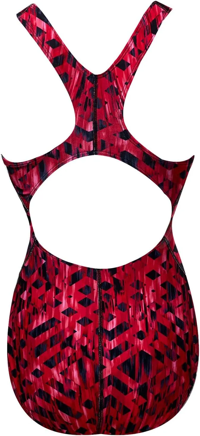 The Finals Women's Waveback Athletic One Piece Swimsuit