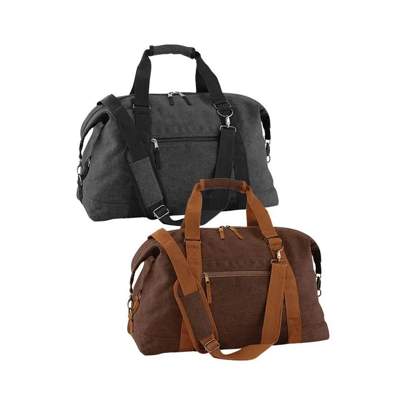 The Life Guards Vintage Canvas Satchel