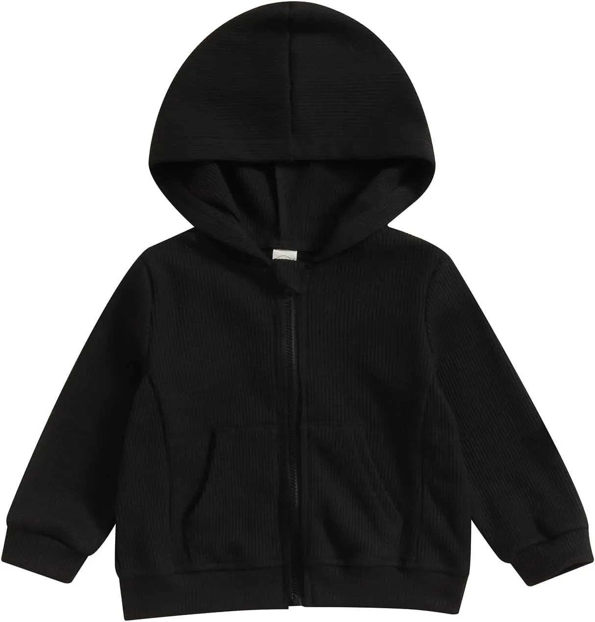 Toddler Baby Boy Girl Fall Clothes Outwear Zipper Hooded Sweatshirt Jacket Lightweight Windbreaker Jackets