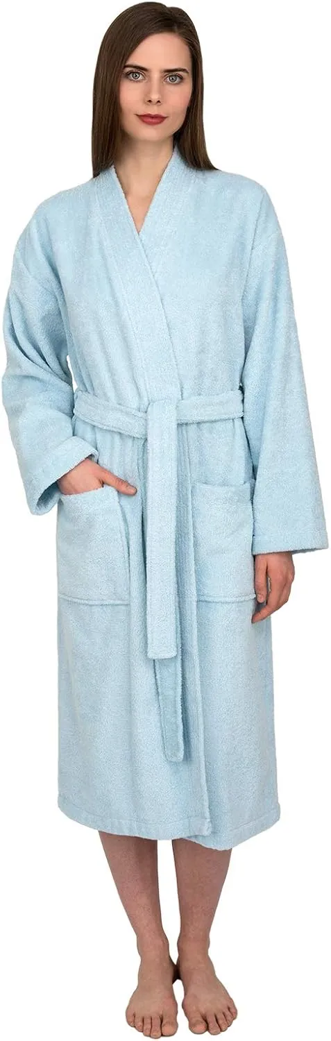 TowelSelections Womens Luxury Robe, Turkish Cotton Terry Kimono Soft Bathrobe