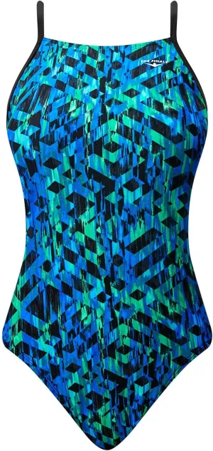 TYR Women's Swanback Athletic One Piece Swimsuit