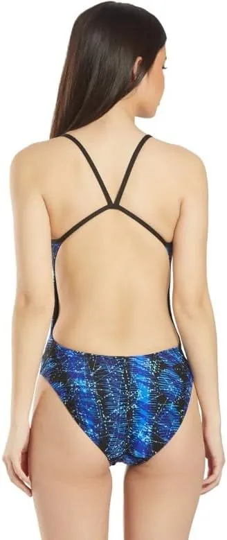 TYR Women's Swanback Athletic One Piece Swimsuit