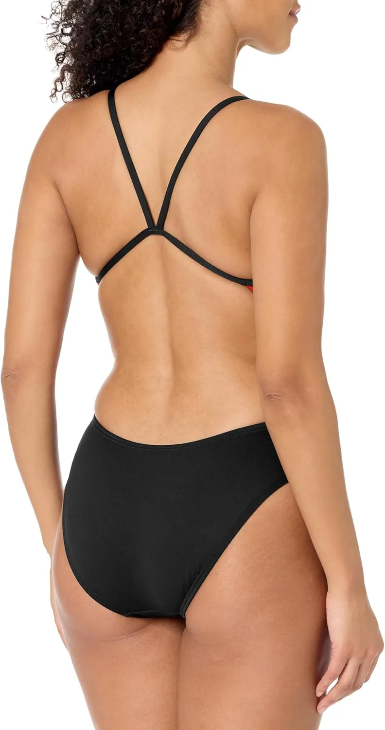 TYR Women's Swanback Athletic One Piece Swimsuit