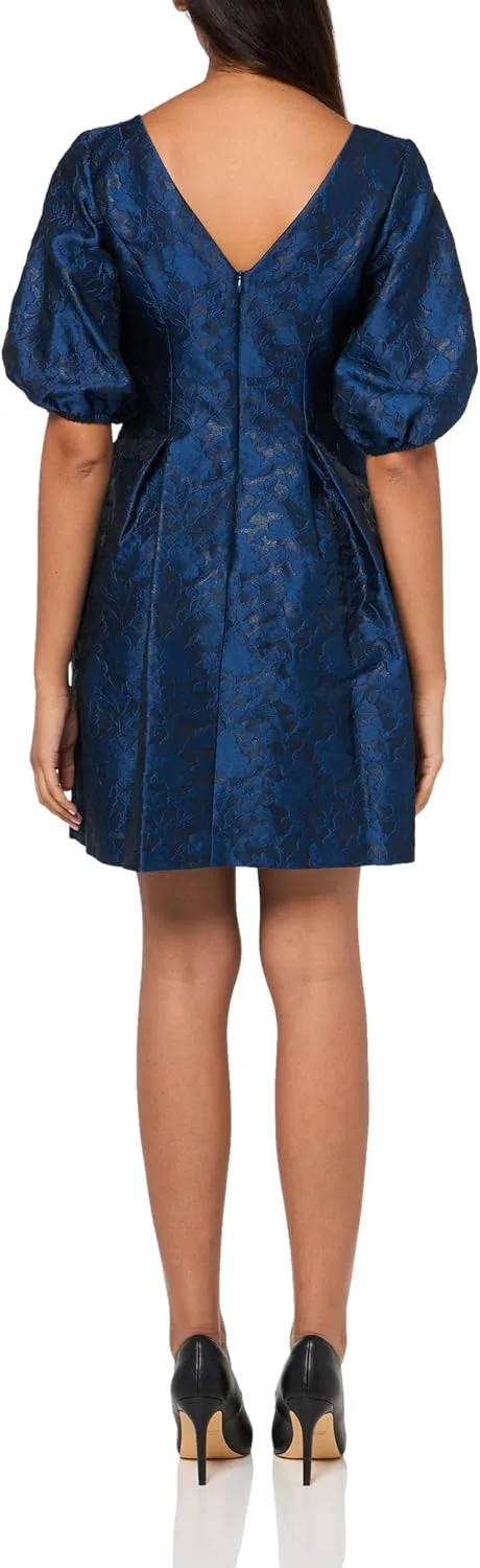 Vince Camuto Women's Jacquard Sleeveless Shift Dress