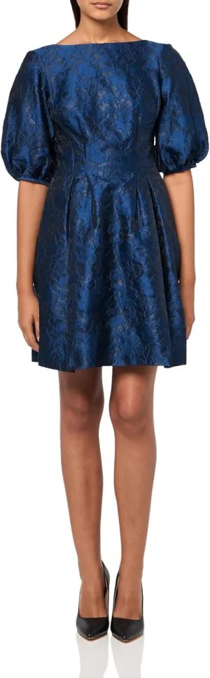 Vince Camuto Women's Jacquard Sleeveless Shift Dress