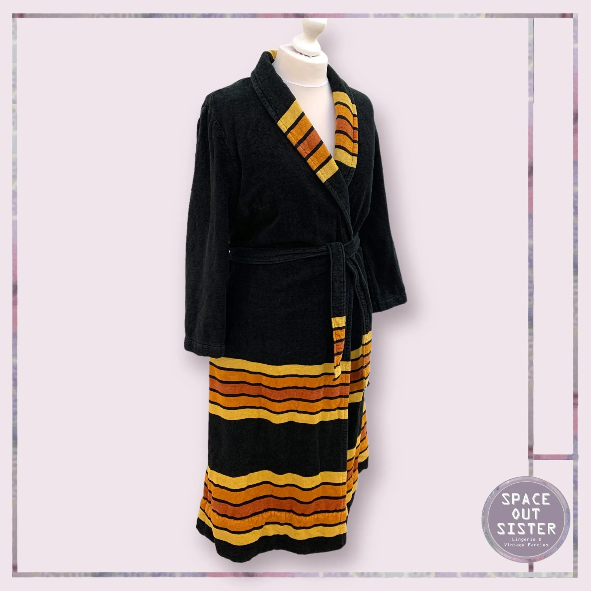 Vintage Stripe Robe