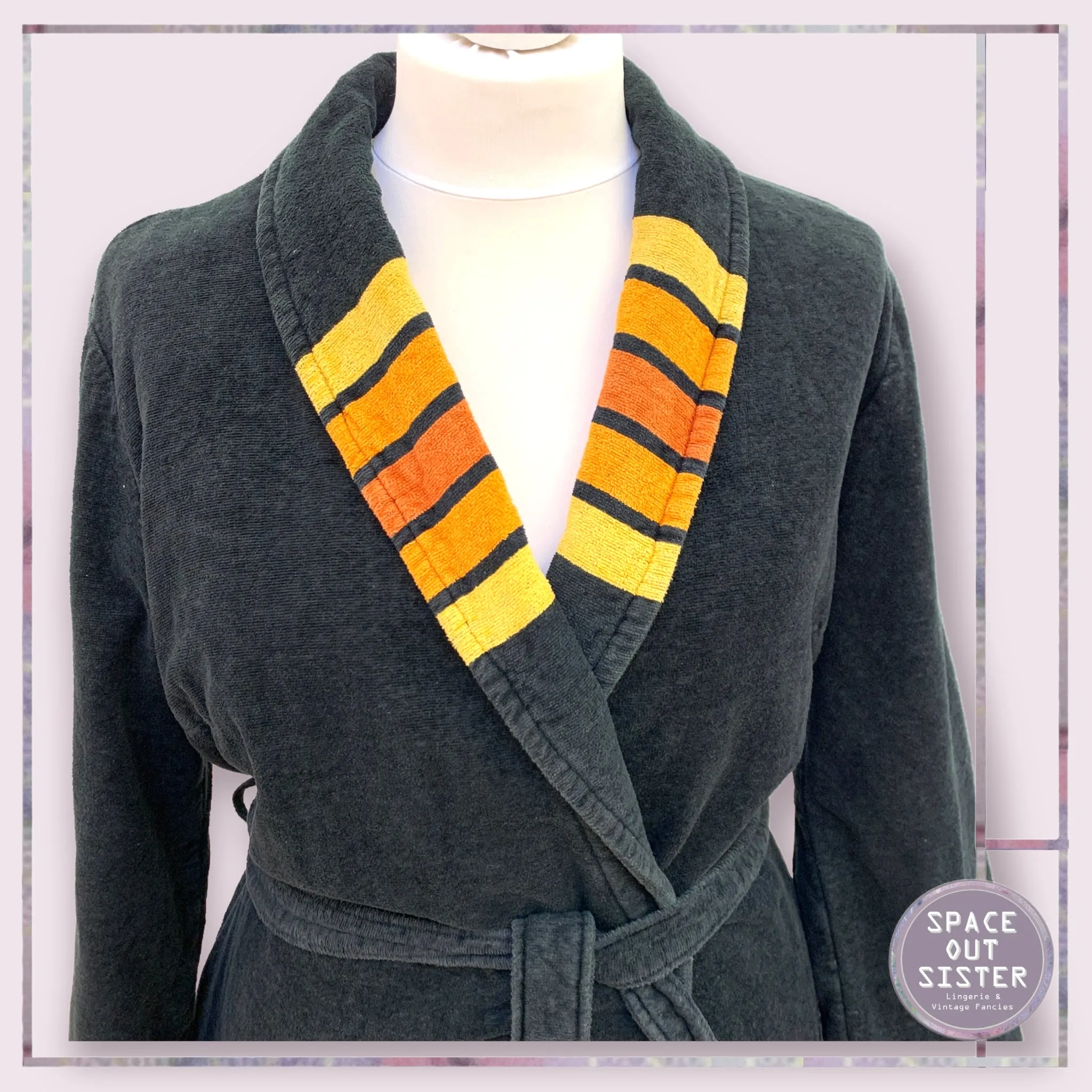 Vintage Stripe Robe