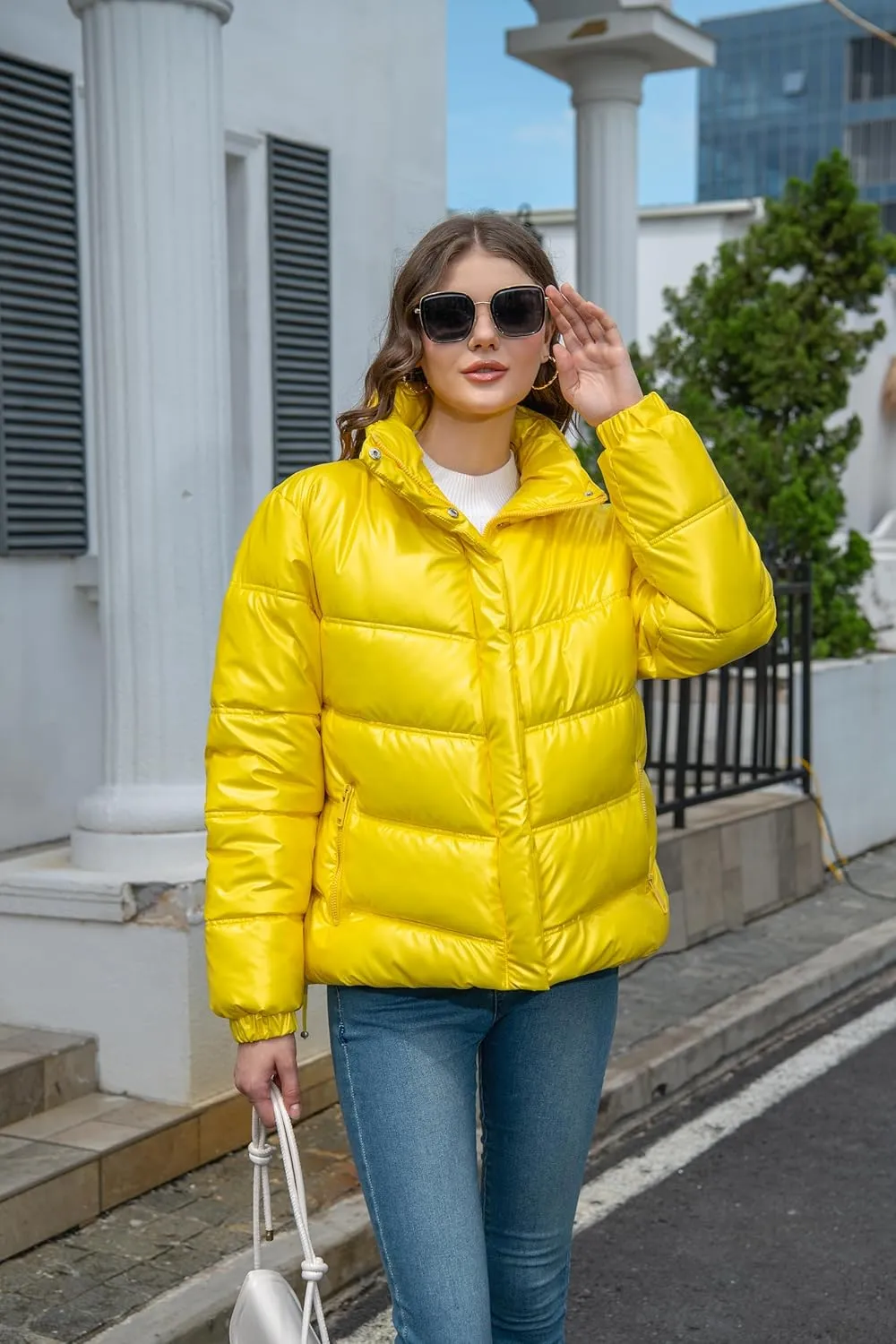 Warm Jackets for Women,Lightweight Women Puffer Jacket Women,Packable Down Jacket,Womem Winter Coats
