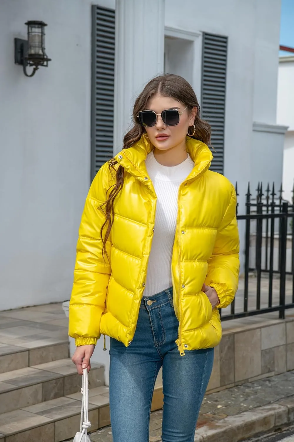 Warm Jackets for Women,Lightweight Women Puffer Jacket Women,Packable Down Jacket,Womem Winter Coats