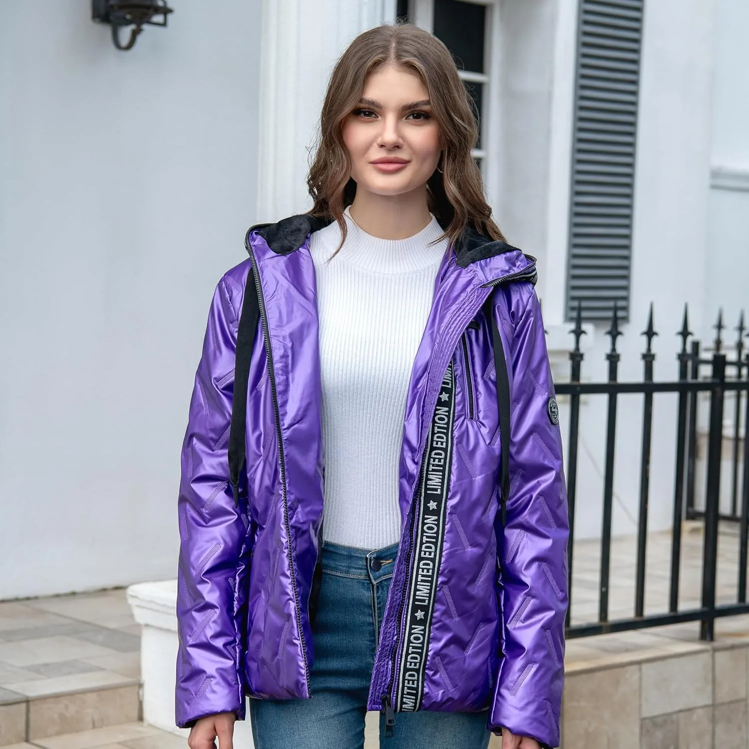 Warm Jackets for Women,Lightweight Women Puffer Jacket Women,Packable Down Jacket,Womem Winter Coats