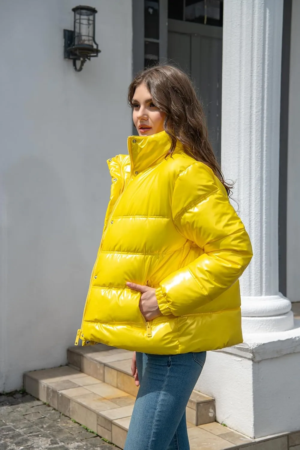Warm Jackets for Women,Lightweight Women Puffer Jacket Women,Packable Down Jacket,Womem Winter Coats