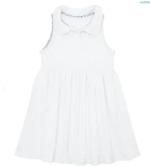 White French Terry Tennis Dress
