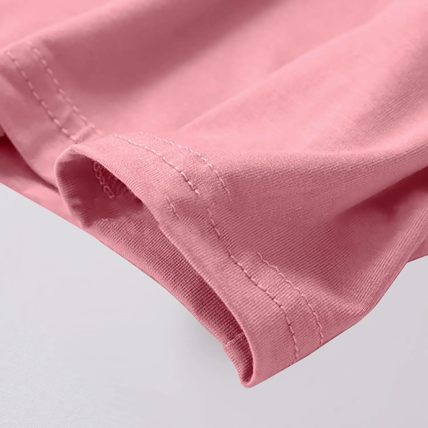 Women Lightweight Pajamas Tops Long Sleeve Plain Lounge T-Shirt Crewneck Soft Pajama Shirts Sleep Tunics Tee