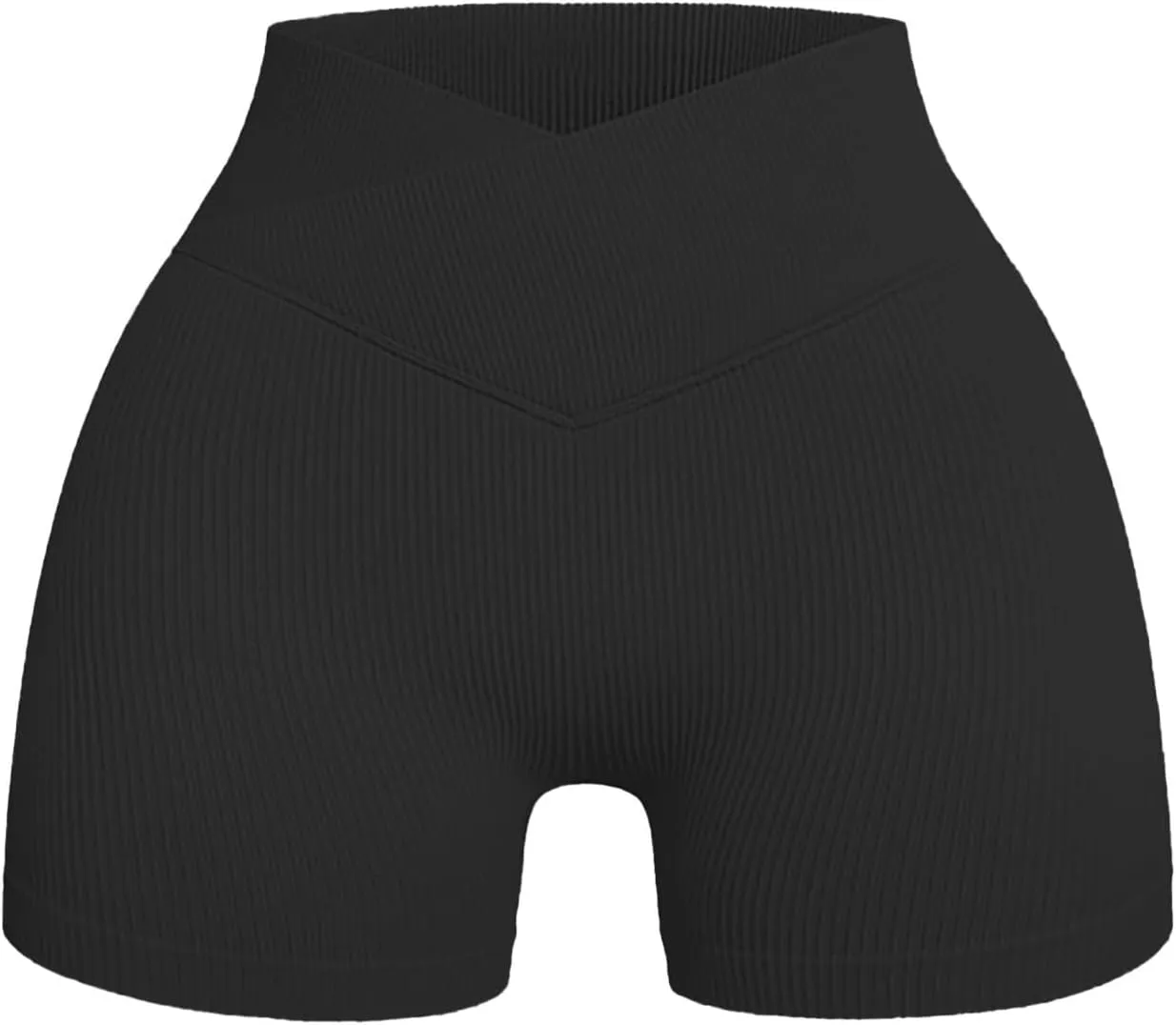 Women Workout Shorts High Waist Seamless Yoga Shorts Scrunch Butt Lifting Gym Shorts Running Booty Biker Shorts