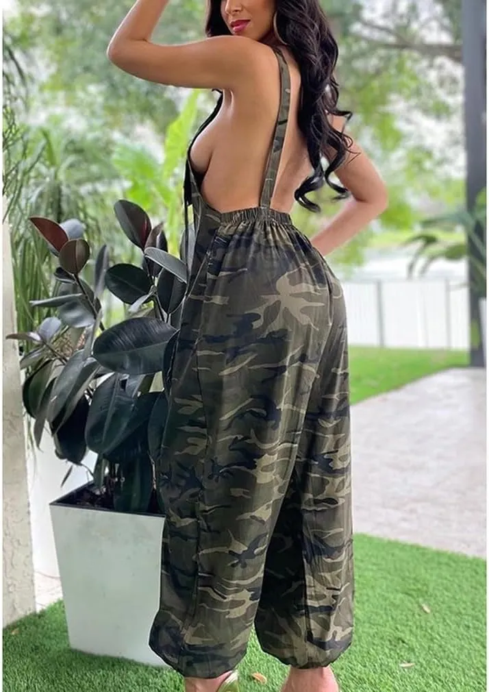 Women's Casual Denim Harem Jumpsuit, Plus Size Loose Fit Jean Jumpsuit Wide Leg Overalls Crop Harem Denim Romper Pants(Style A-02,Medium)