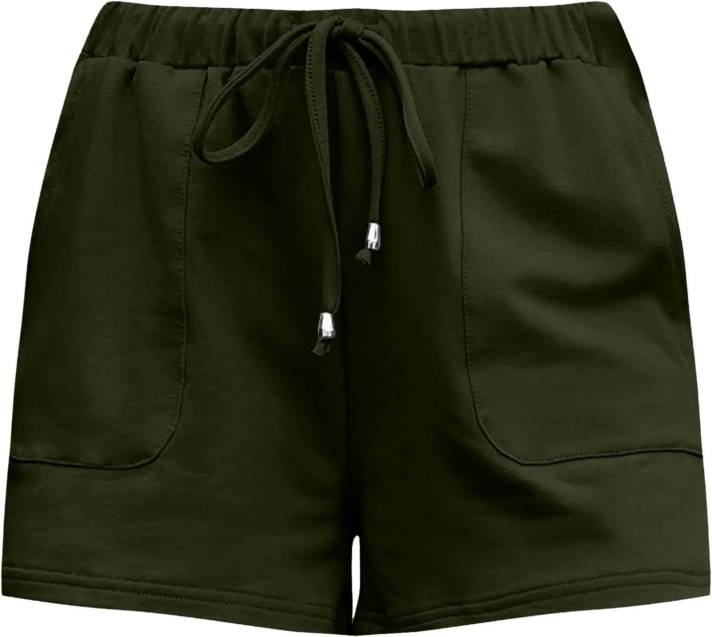 Womens Shorts High Waisted Tailored Pleated Business Work Trouser Shorts with Pockets Dressy Casual Summer 2025